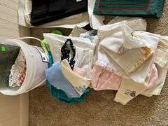 Table linens, placemats, cloth napkins, hand towels etc....