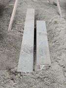 2 pcs of 6' x 10' I beam 28" & 44" long
