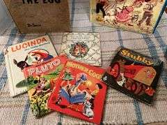 Little Black Sambo book 1953, Dr Seuss and other kids books
