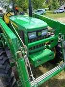 John Deere 5075 E tractor, purchased 6-2011, FWA, ROPS w/canopy, hour meter shows 558 hrs, 553 hydraulic loader 74" bucket, 16.9x 28 rear tires, 9.5 x 24 fronts, 2 rear wheel weights. Each side. SN 5075EVAB002609. Please plan late pick up so we can load people out 3 pt fast hitch, see link in description for video WIRE TRANSFER REQUIRED