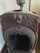 Old wood stove w/ NO front door