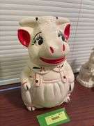 Vintage cow cookie jar