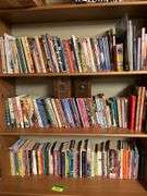 LOTS of paperback books 3 shelves
