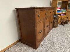 Vintage sideboard 20D x 56L x 37H NO CONTENTS