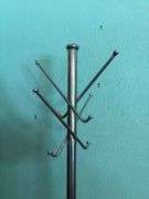 Heavy duty stainless steel hall tree No contents