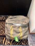 Bag with what appears to be a parachute