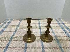 Brass  candlesticks