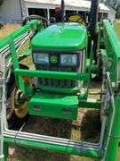 John Deere 5075 E tractor, purchased 6-2011, FWA, ROPS w/canopy, hour meter shows 558 hrs, 553 hydraulic loader 74" bucket, 16.9x 28 rear tires, 9.5 x 24 fronts, 2 rear wheel weights. Each side. SN 5075EVAB002609. Please plan late pick up so we can load people out 3 pt fast hitch, see link in description for video WIRE TRANSFER REQUIRED