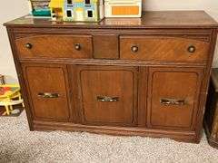 Vintage sideboard 20D x 56L x 37H NO CONTENTS