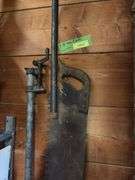 3/4” pipe clamps and a 1 man saw