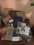 Small box of ephemera