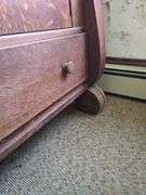 Oak sideboard 21D x 48L x 53H