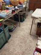 Three card tables NO CONTENTS