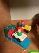 Fisher Price, wooden blocks, noise makers etc...