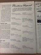 Military buttons and Log of Navigation June 1945 magazine