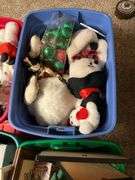 4 totes of Christmas