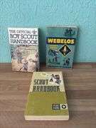 Three Boy Scouts of America handbooks