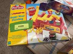 Play Doh McDonalds and Burger King play sets, eletronic Bejeweled Blitz and science kit