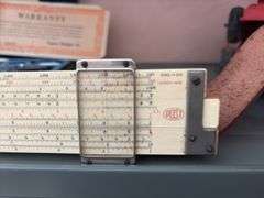 Post Versalog and Dietzgen drafting kit