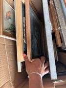 Large box of artwork