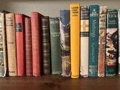 4 shelves of books Please see photos