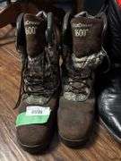 Mens Lacrosse 1600 hunting boots (13) and mens black cowboy boots (12 EE)