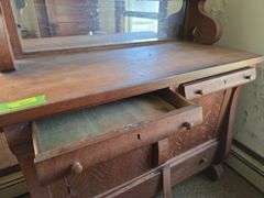 Oak sideboard 21D x 48L x 53H