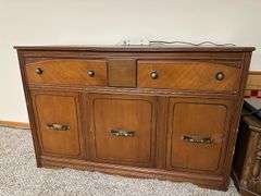 Vintage sideboard 20D x 56L x 37H NO CONTENTS