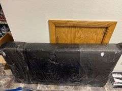 Folding playpen and crib mattress