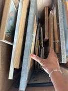 Large box of artwork