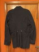 Size M military coat, buttons marked NFS