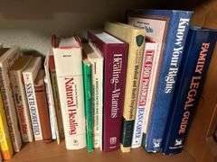 3 shelves of books Please see photos