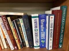 3 shelves of books Please see photos