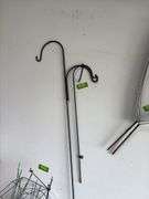 2 Shepard hooks 7' and 4.5'