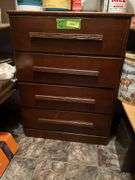 15D x 27L x 36H four drawer dresser NO CONTENTS