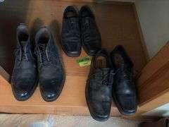 3 pr mens dress shoes 12D