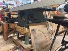Jet brand 10 inch contractor saw - may need to be disassembled to get it out