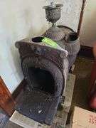 Old wood stove w/ NO front door