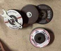 Various grinding wheels, 4.5”