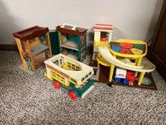 3 Fisher Price toys NO figures