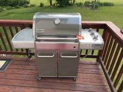 Weber Genesis NATURAL GAS stainless steel 3 burner grill, NOT LP!!!