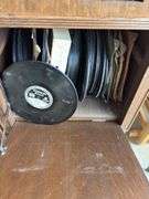 Edison phonograph cabinet and stool
