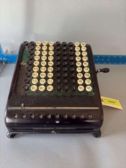 Vintage Burroughs calculator image