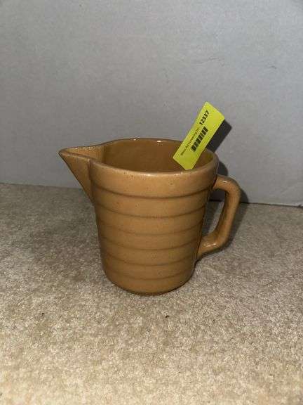 Solon Creamery milk pitcher