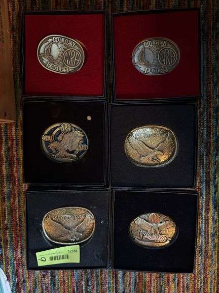 NRA belt buckles (6) image