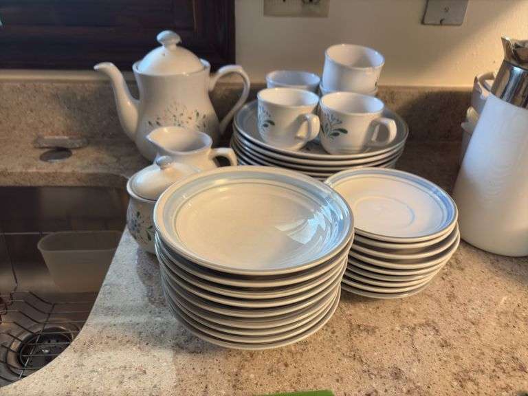Fascino stoneware dishes, not complete set image