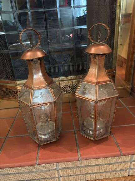 Yoksel Turkish oil lamps x 2 image