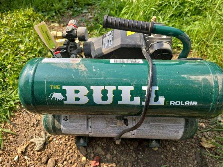 The Bull by Rolair 2hp air compressor image