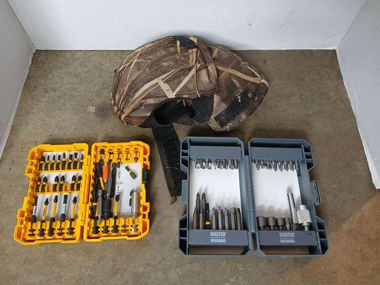 Master Mechanic and Dewalt driver bit sets image