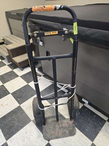 Black hand truck/ platform cart image
